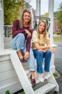 Ingrid Wanders en Esther Marks, eigenaren van WeShift